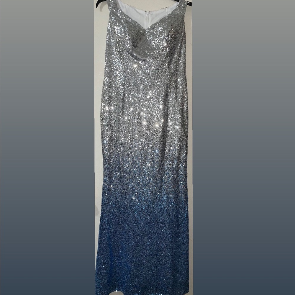 Winter prom dress